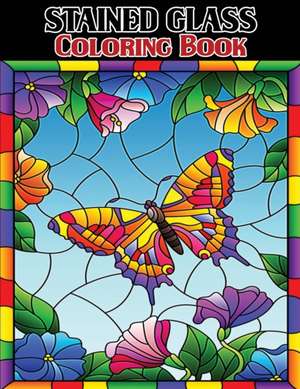 Stained Glass Coloring Book de Isabella Hart