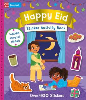 Happy Eid Sticker Book de Campbell Books