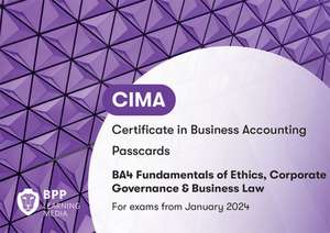 CIMA BA4 Fundamentals of Ethics, Corporate Governance and Business Law de BPP Learning Media