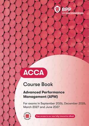 ACCA Advanced Performance Management de Bpp Learning Media