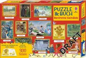 Puzzle & Buch: Berühmte Gemälde de Rosie Dickins