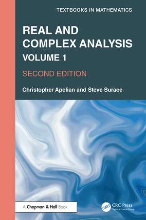 Real and Complex Analysis: Volume 1 de Christopher Apelian
