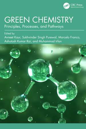 Green Chemistry: Principles, Processes, and Pathways de Avneet Kaur