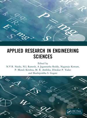 Applied Research in Engineering Sciences de N.V.R. Naidu