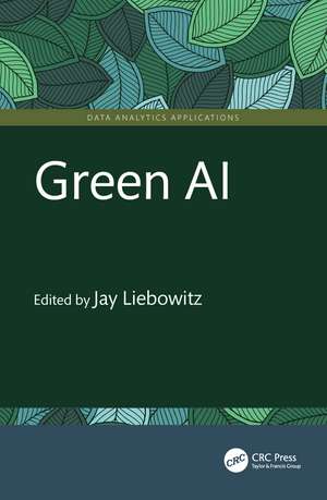 Green AI de Jay Liebowitz