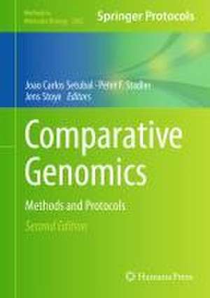 Comparative Genomics: Methods and Protocols de João Carlos Setubal