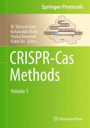 CRISPR-Cas Methods de M. Tofazzal Islam