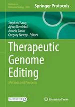 Therapeutic Genome Editing de Stephen Tsang