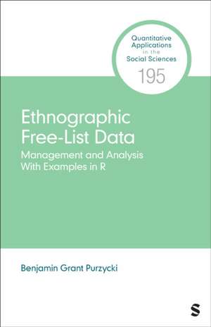 Ethnographic Free-List Data de Benjamin Grant Purzycki