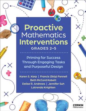 Proactive Mathematics Interventions, Grades 2-5 de Beth McCord Kobett