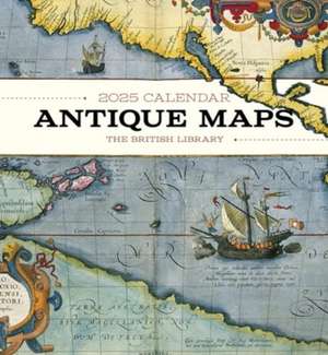 Antique Maps 2025 Wall Calendar de Pomegranate