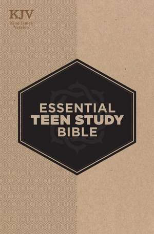 KJV Essential Teen Study Bible, Hardcover de Holman Bible Publishers