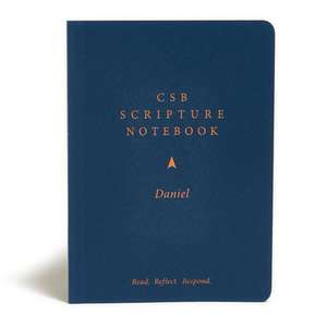 CSB Scripture Notebook, Daniel de Csb Bibles By Holman