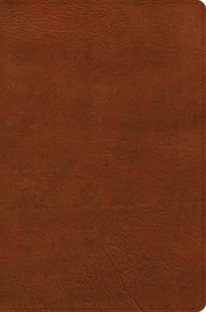 NASB Giant Print Reference Bible, Burnt Sienna Leathertouch, Indexed de Holman Bible Publishers