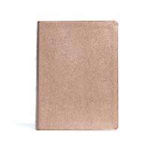 CSB Study Bible, Rose Gold Leathertouch de Csb Bibles By Holman