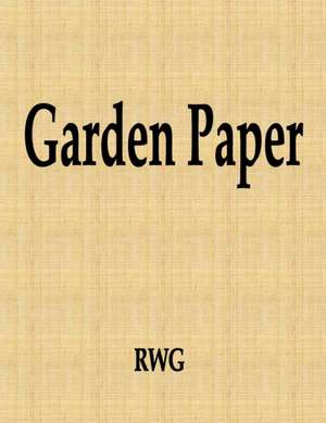 Garden Paper de Rwg