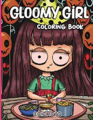 Gloomy Girl Coloring Book de Gloria Gill