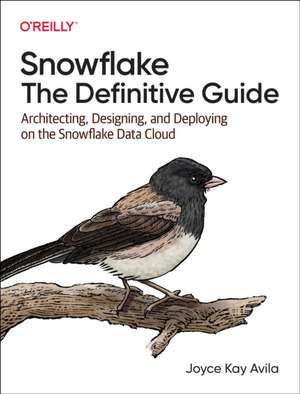 Snowflake – The Definitive Guide de Joyce Kay Avila