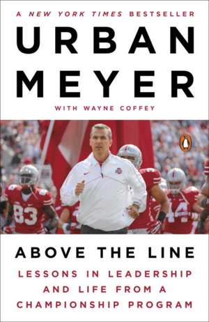 Above the Line de Urban Meyer