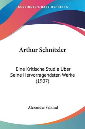 Arthur Schnitzler de Alexander Salkind