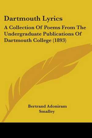 Dartmouth Lyrics de Bertrand Adoniram Smalley