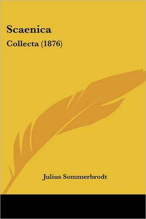 Scaenica de Julius Sommerbrodt