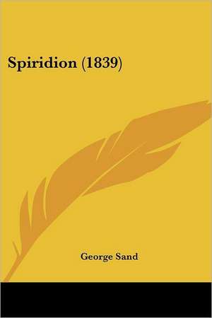 Spiridion (1839) de George Sand