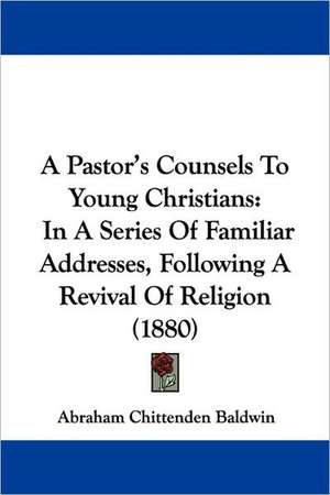 A Pastor's Counsels To Young Christians de Abraham Chittenden Baldwin