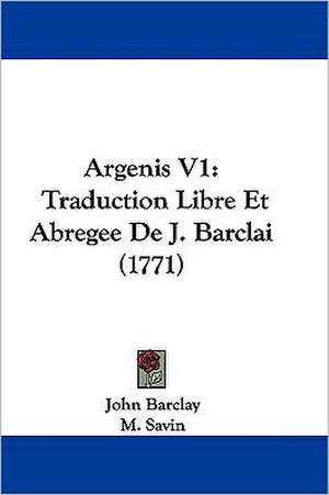 Argenis V1 de John Barclay