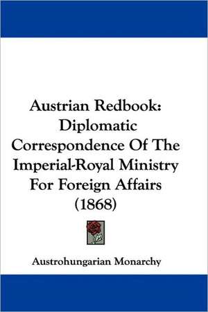 Austrian Redbook de Austrohungarian Monarchy