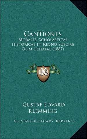 Cantiones de Gustaf Edvard Klemming