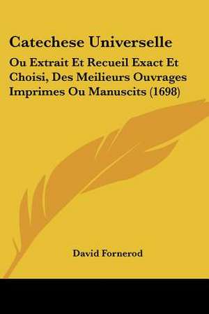 Catechese Universelle de David Fornerod