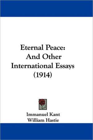 Eternal Peace de Immanuel Kant