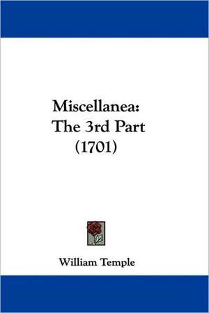 Miscellanea de William Temple
