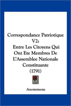 Correspondance Patriotique V2 de Anonymous