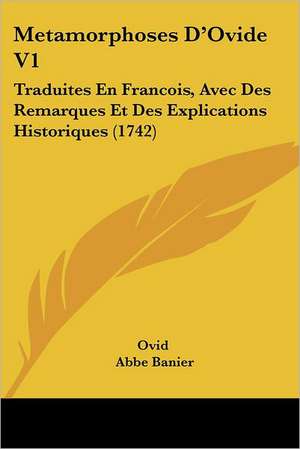 Metamorphoses D'Ovide V1 de Ovid