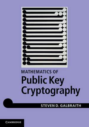 Mathematics of Public Key Cryptography de Steven D. Galbraith