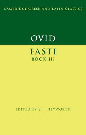Ovid de S. J. Heyworth