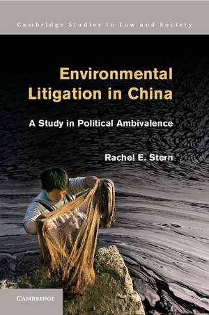 Environmental Litigation in China de Rachel E. Stern