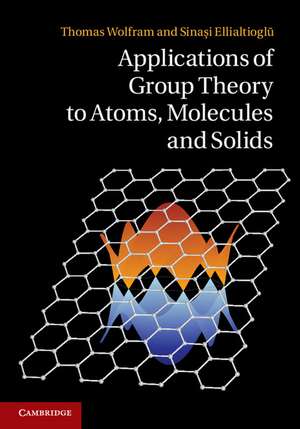 Applications of Group Theory to Atoms, Molecules, and Solids de Thomas Wolfram