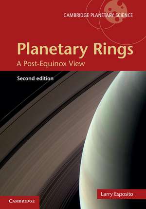 Planetary Rings de Larry W Esposito