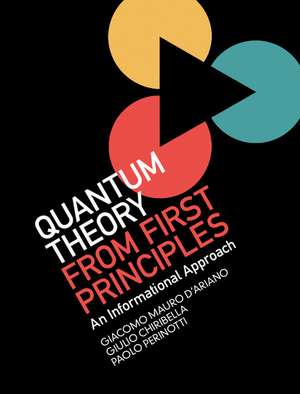 Quantum Theory from First Principles: An Informational Approach de Giacomo Mauro D'Ariano