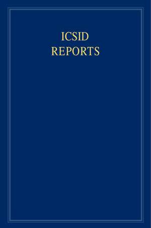 ICSID Reports de Jorge Viñuales