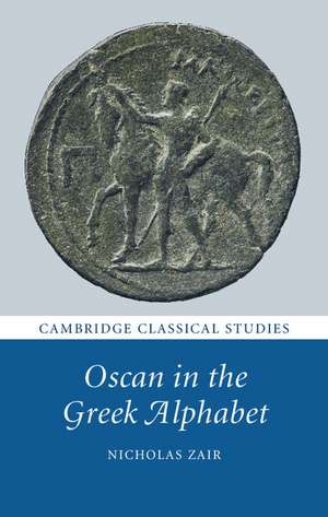 Oscan in the Greek Alphabet de Nicholas Zair