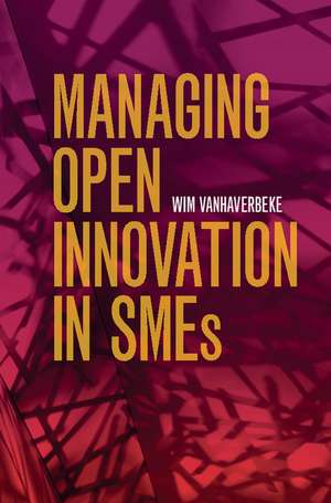 Managing Open Innovation in SMEs de Wim Vanhaverbeke