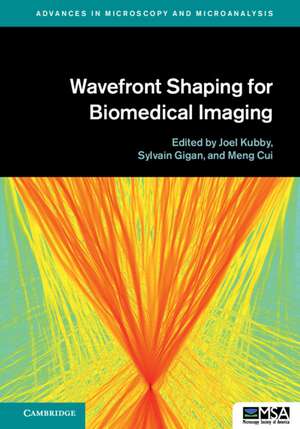 Wavefront Shaping for Biomedical Imaging de Joel Kubby