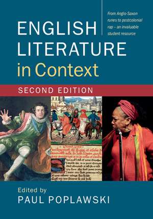 English Literature in Context de Paul Poplawski