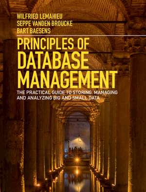 Principles of Database Management: The Practical Guide to Storing, Managing and Analyzing Big and Small Data de Wilfried Lemahieu