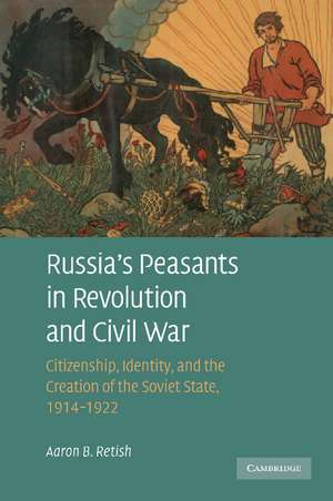 Russia's Peasants in Revolution and Civil War: Citizenship, Identity, and the Creation of the Soviet State, 1914–1922 de Aaron B. Retish