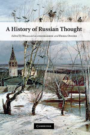 A History of Russian Thought de William Leatherbarrow